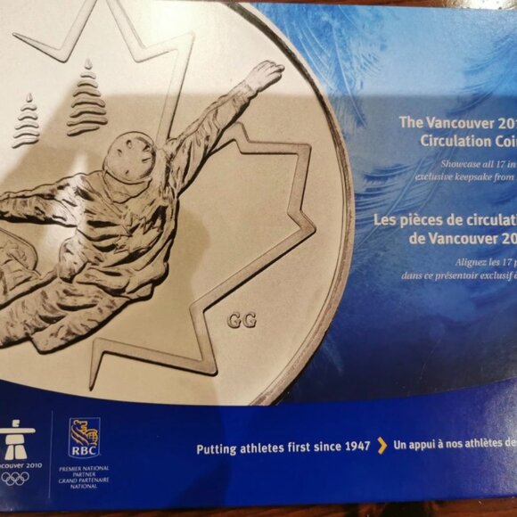 VANCOUVER 2010 Olympic Coin Set - RBC - Royal Canadian Mint - Picture 2 of 11